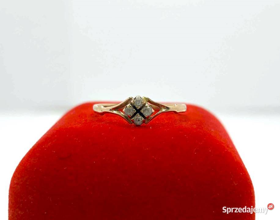 Złoty Pierścionek pr 585 112g R16 Elbląg