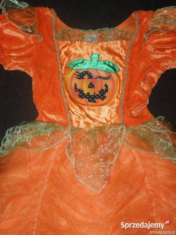 Strój kostium opaska Dynia Halloween 12 latka Siedlce