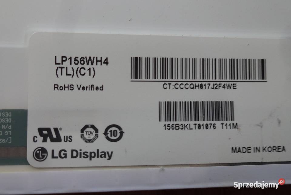 Matryca do laptopa LG LP156WH4 TLC1 Szczecin