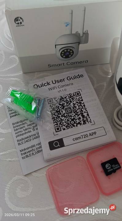 Kamera z kartą sd 16GB Zamość