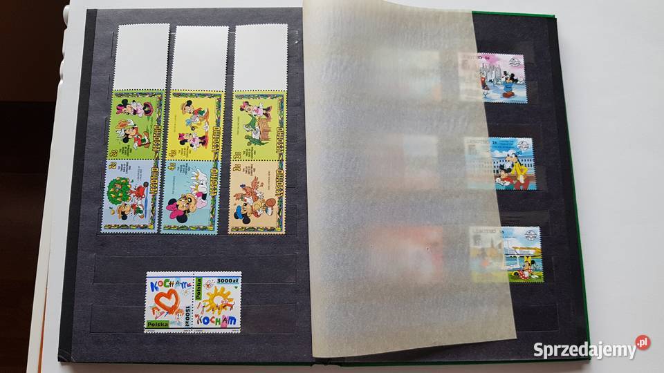 Zestaw 154 znaczków bajki myszka Mickey Disney