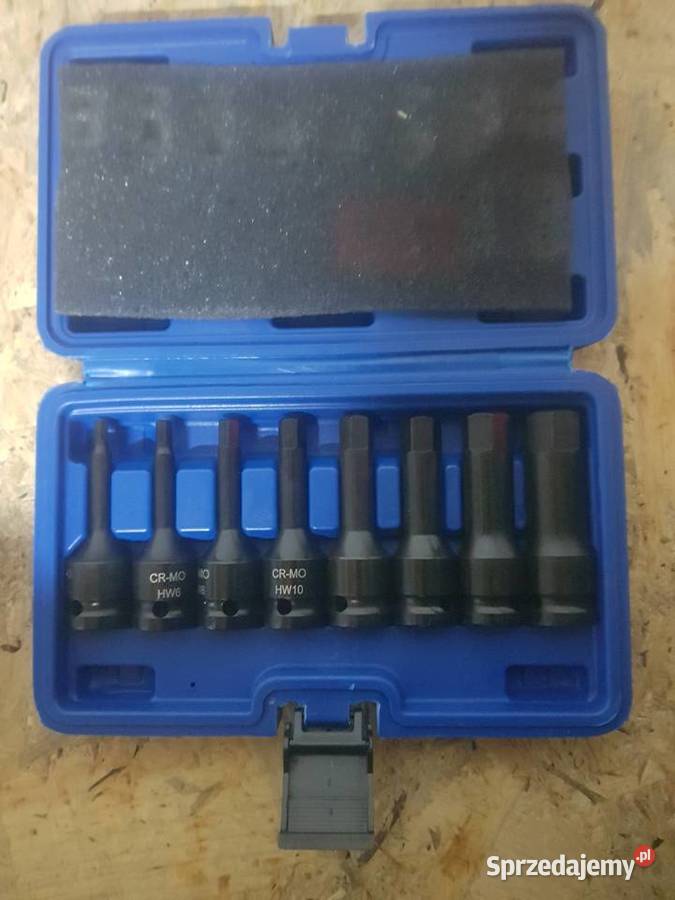 KOMPLET NASADEK HEX UDAROWYCH 12 8 hazard wielkopolskie Głogowa