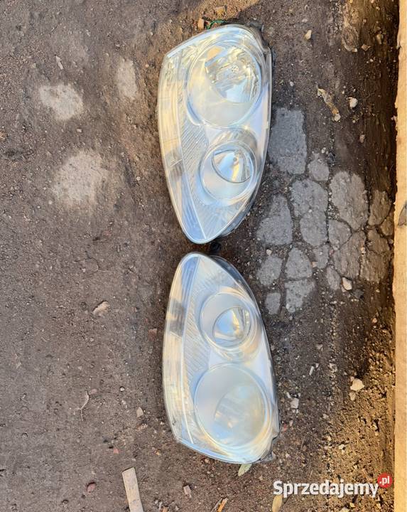 Lampy przód VW golf 5 2007r Europa Części samochodowe