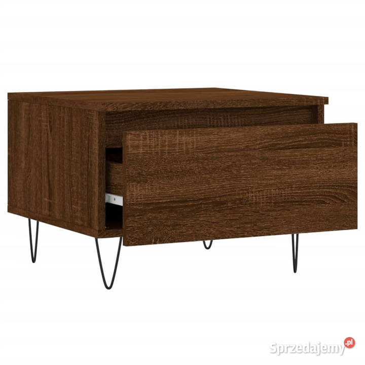 Stoliki kawowe 2 brązowy dąb 50x46x35 WM830875 Warszawa