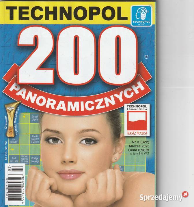 Krzyżówki 200 Panoramicznych 3 2023 Czasopisma Pruszków