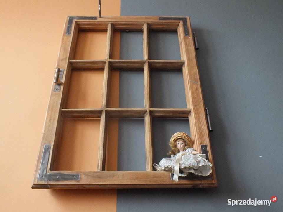 Stare okna drewnianeokoło 192030 piękne Bielawa