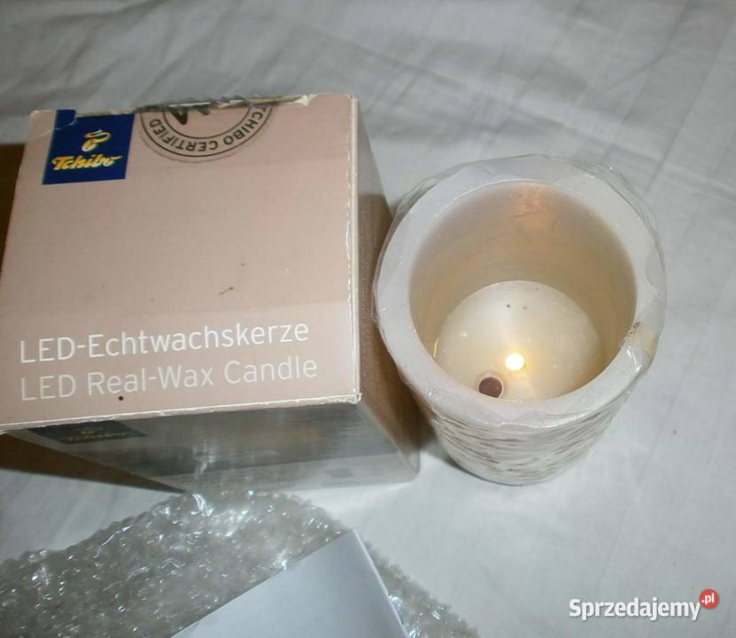 Świeca Woskowa z LED którą Możesz Zdmuchnąć Pozostałe Kraków