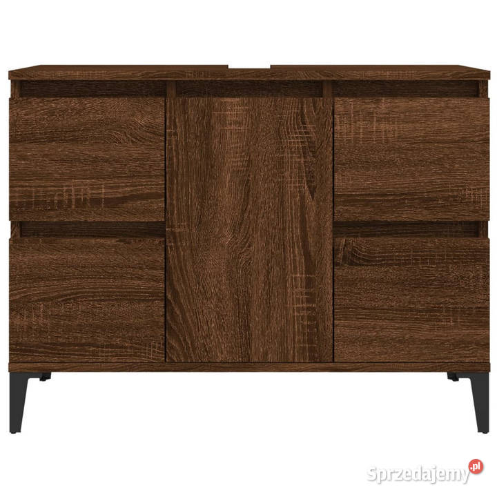 Szafka pod umywalkę brązowy dąb 80x33x60 Warszawa