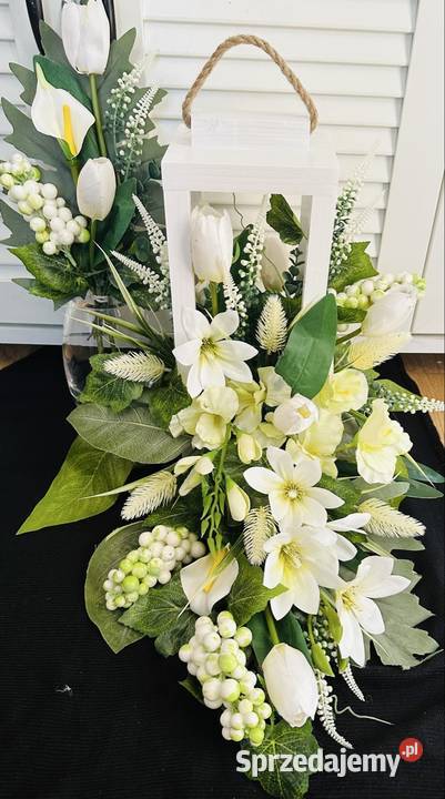 Dekoracja nagrobna piękna handmade mazowieckie Przysucha
