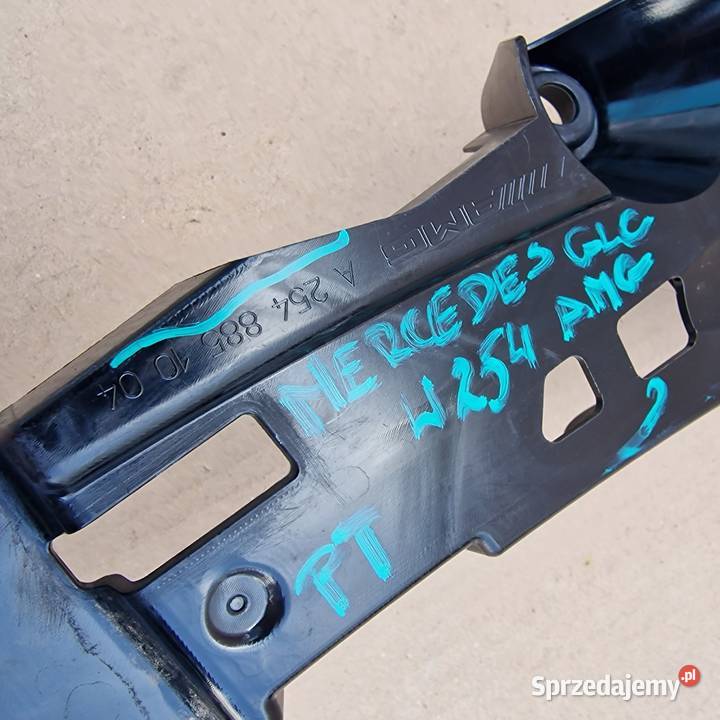 MERCEDES GLC W254 X254 ŚLIZG ZDERZAKA PRAWY TYŁ osobowe