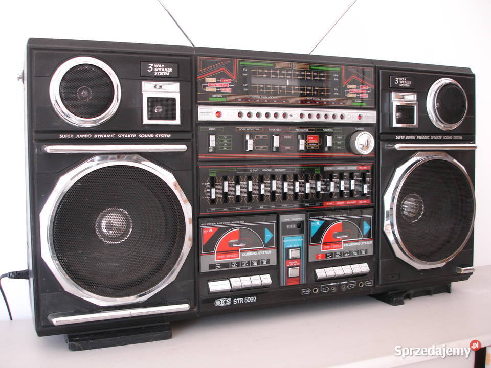 Radiomagnetofon ICS STR5092 SUPER JUMBO lubuskie Zielona Góra