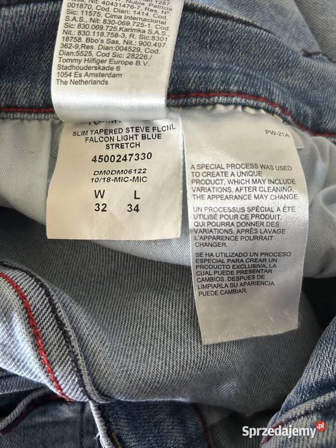 Spodnie męskie TOMMY HILFIGER 3234 OKAZJA Zamość