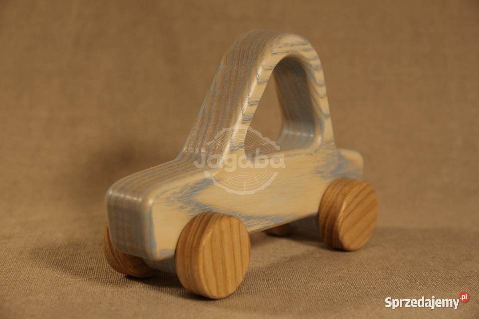 Drewniane samochodziki dzieci