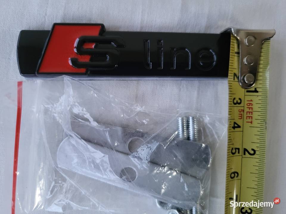 Logo grill S line Audi aluminium nowe sportowy Gliwice sprzedam
