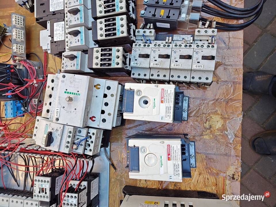 Elektronika z demontażu maszyny i z skrzyń Pozostałe Nowy Tomyśl