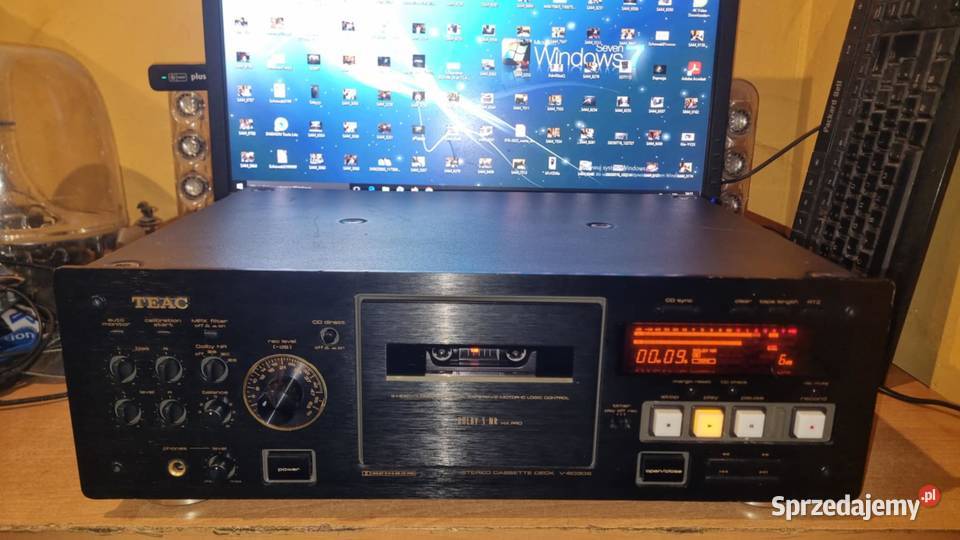 Najwyższej klasy magnetofon TEAC V6030S Dolby B łódzkie Warta