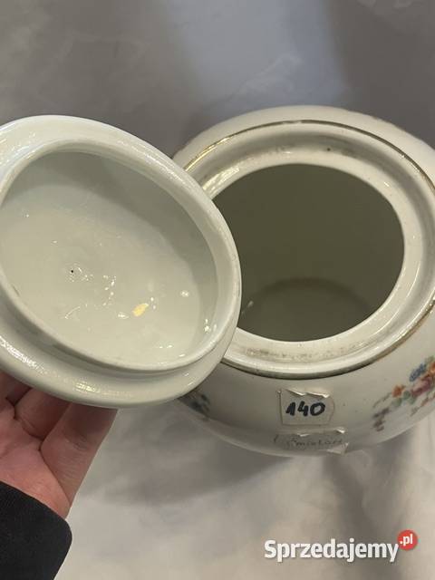 Dzbanek porcelanowy Zakłady Porcelany Ćmielów Porcelana i szkło małopolskie