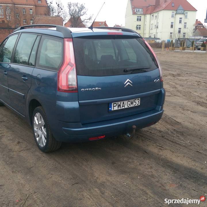 Citroen C4 Picasso Grand zadbany 7osobowy ABS Wągrowiec sprzedam
