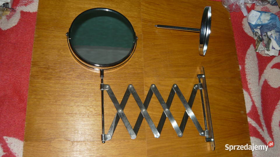 Lusterko na wysięgniku ścianę dwustronne Sokółka sprzedam