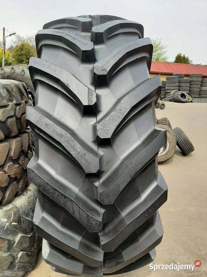 Opona używana rolnicza 71070R42 TRELLEBORG Zaścianki