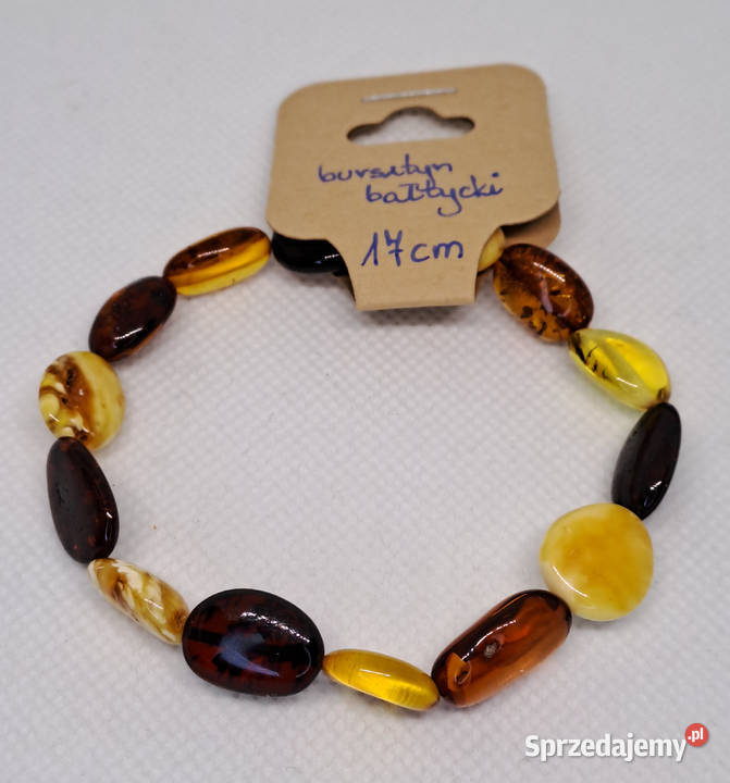 Bransoletka z bursztynu bursztyn bałtycki Warszawa sprzedam