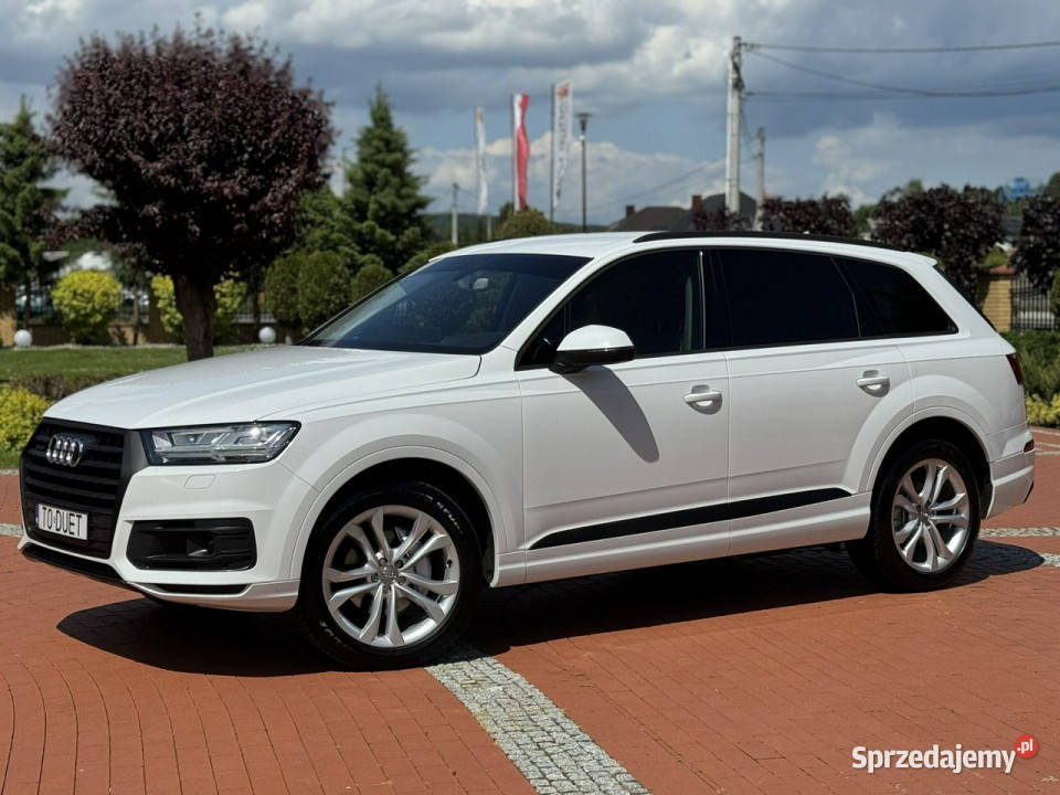 Audi Q7 30 TDI Bogato Wyposażona Polski Salon garażowany świętokrzyskie Widełki