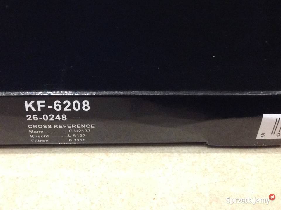 Maxgear Filtr Kabinowy 260248 KF 6208 lubuskie Nowa Sól