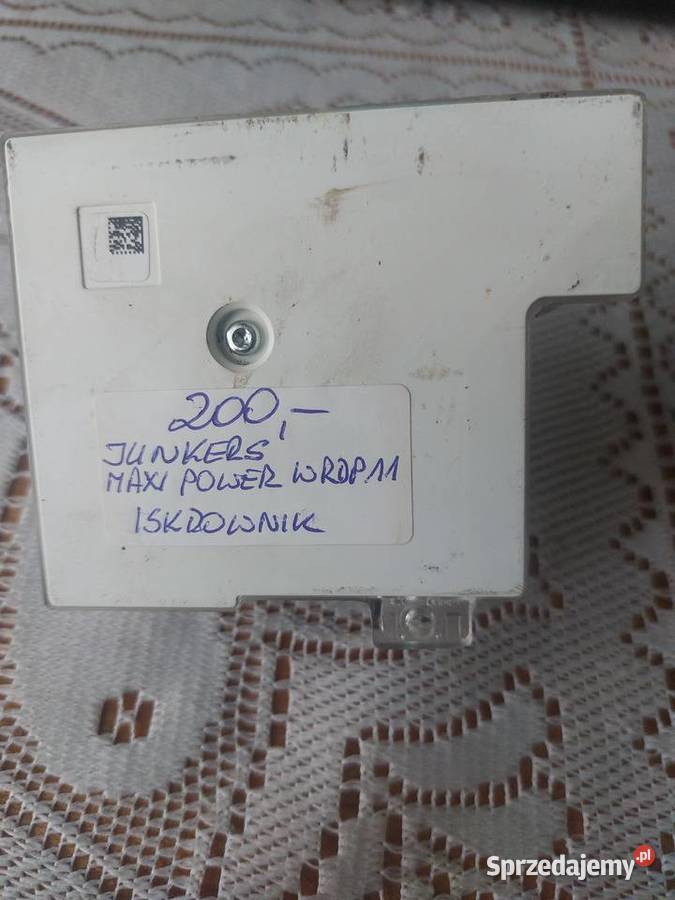 JUNKERS MAXI POWER WRDP11 ISKROWNIK Nowy Sącz