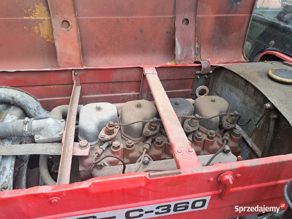 Traktor ursus c 360 plus części Złotniki Kujawskie