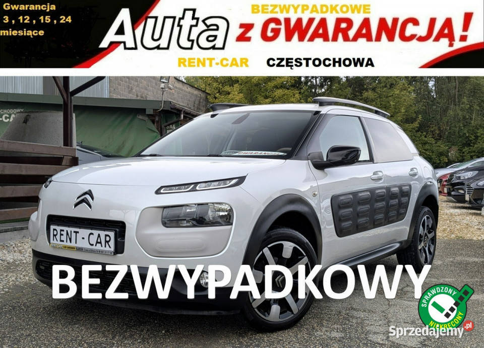 Citroen C4 Cactus 12i110OPŁACONYBezwypadkowy tempomat Częstochowa