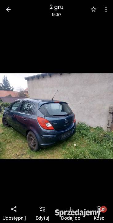 Opel Corsa 12 benzyna 2009r 85KM Lubań sprzedam