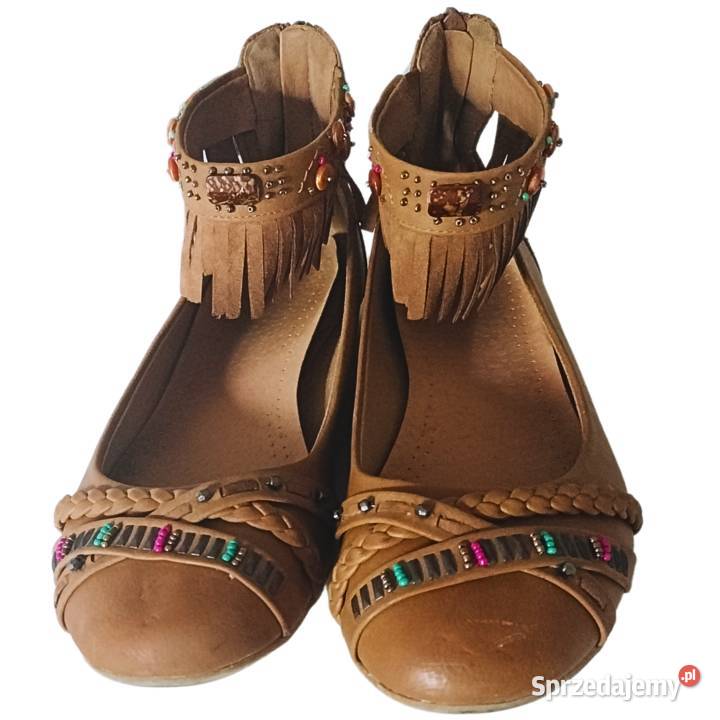 Baleriny damskie ForBut Nomad Fringe kujawsko-pomorskie Bydgoszcz