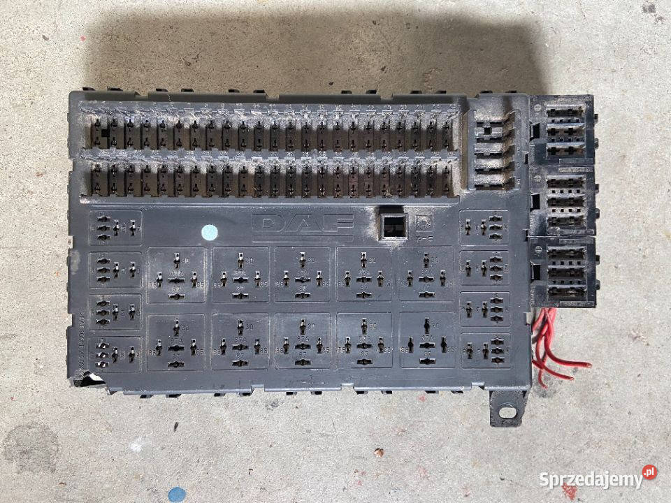 Tablica Bezpieczników Daf CF XF 1674870 Układ elektryczny sprzedam