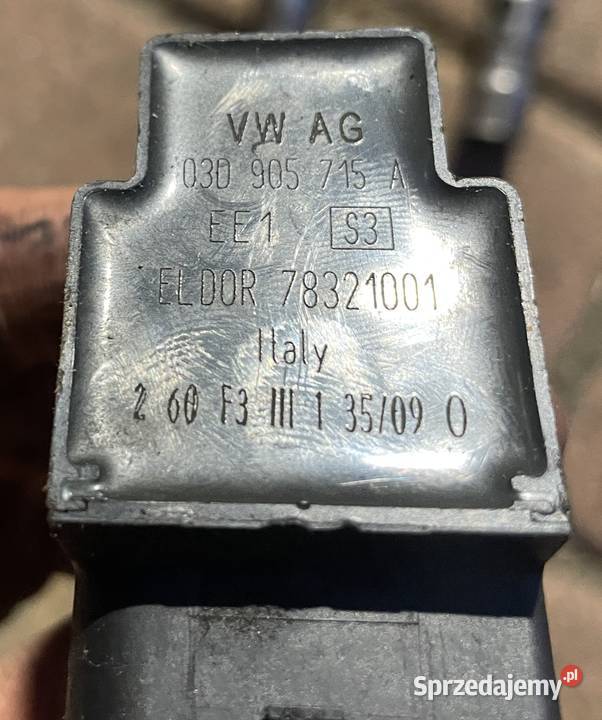 Cewki zapłonowe silnika 12 VAG VW Seat Skoda Elbląg