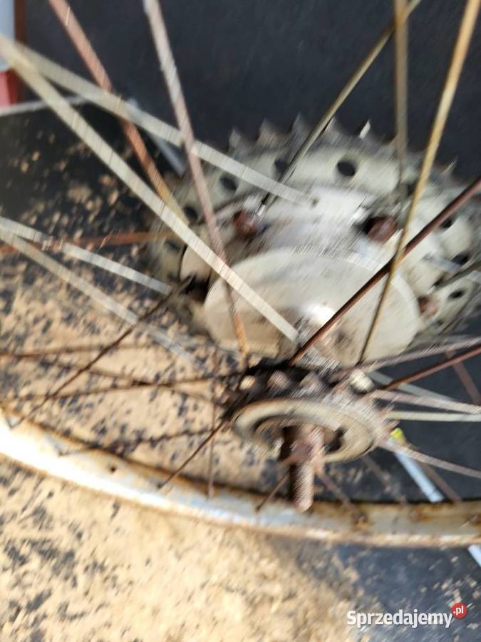 KOŁO TYŁ MOPED MOTOROWER SILNIK POMOCNICZY śląskie Rybnik