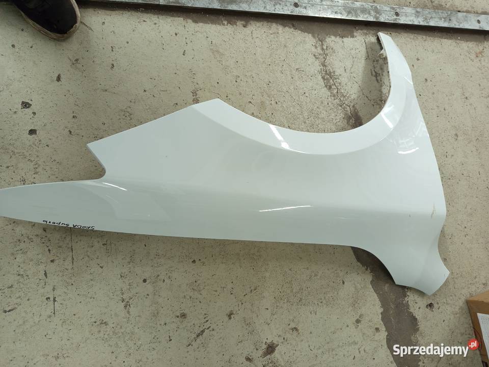 Błotnik prawy Skoda superb 2 orginalny osobowe podkarpackie Rzeszów sprzedam