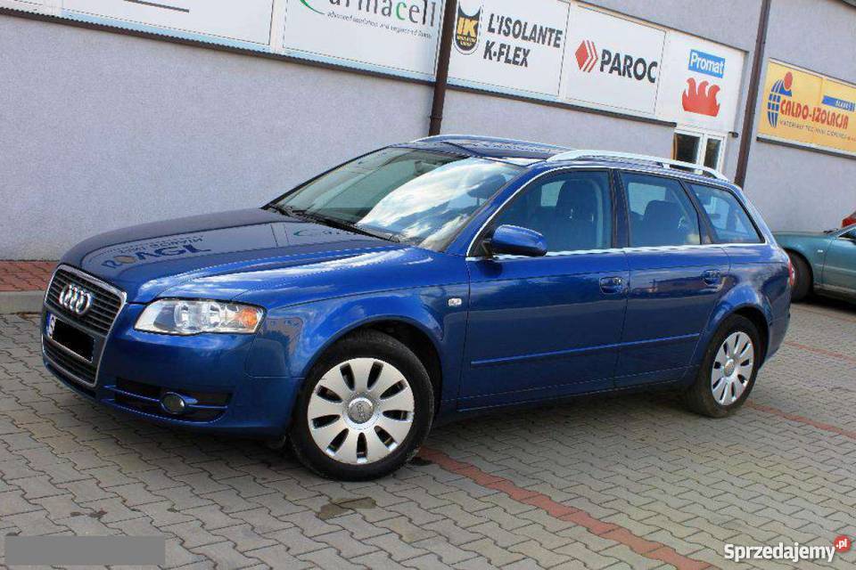 Na sprzedaż Audi A4 niebieski nieuszkodzony Sosnowiec