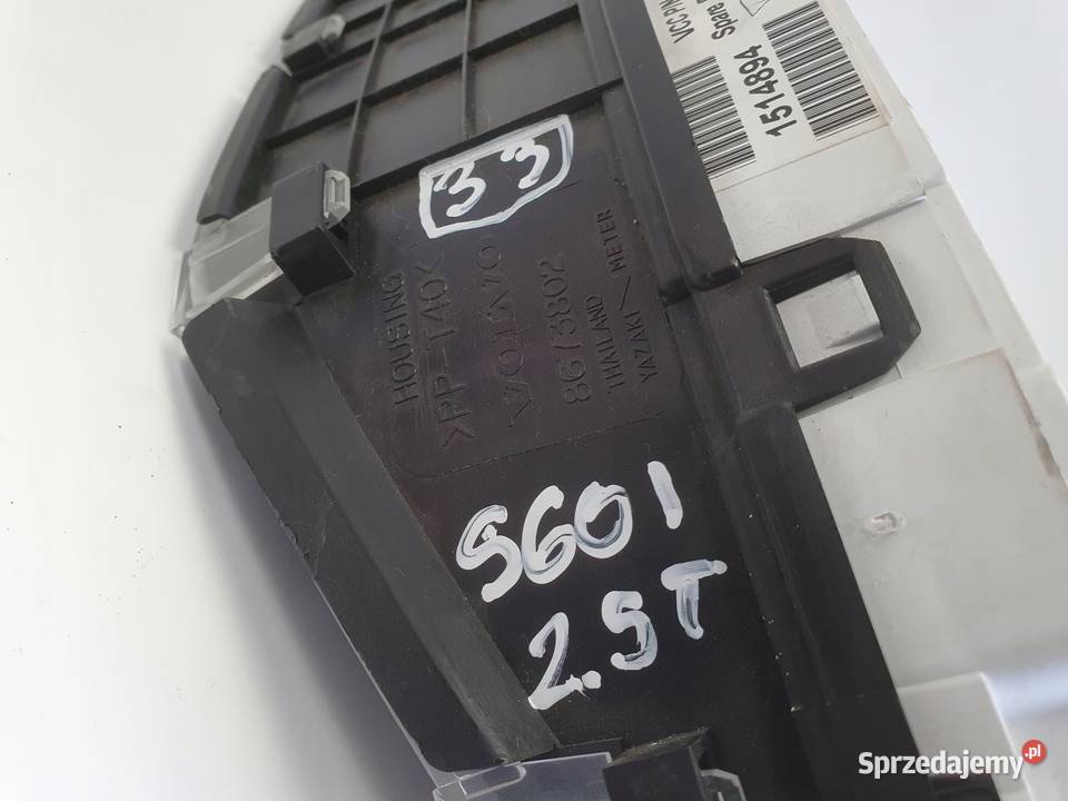 Volvo S60 I V70 II 25 T LICZNIK ZEGARY 30682272 Liczniki i zegary lubelskie Janów sprzedam