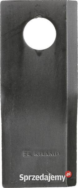 Nożyk kosiarki rotacyjnej lewy 112x48x4 mm otwór małopolskie Kamionna