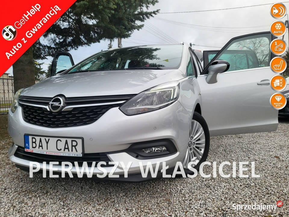 Opel Zafira 14Turbo 140 I Właściciel 100 relingi dachowe łódzkie sprzedam