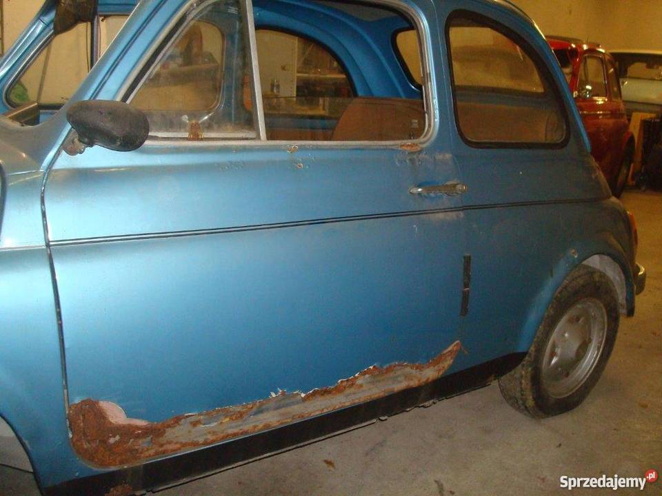 Fiat 500 kompletna R do renowacji małopolskie Chrzanów sprzedam
