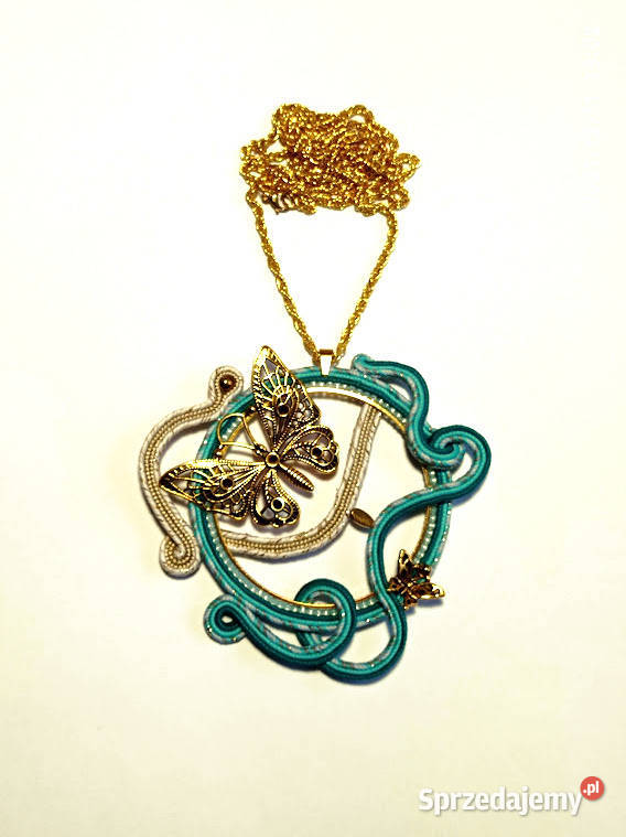 WISIOR ażurowy Z MOTYLEM SUTASZ mazowieckie Warszawa