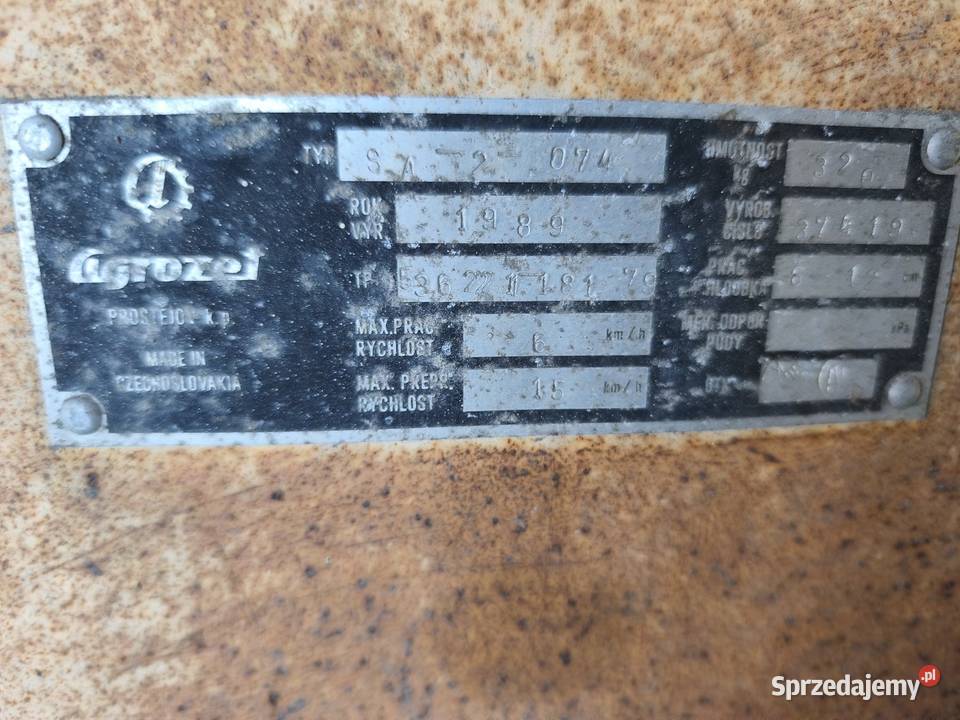 Sadzarka do ziemniaków czeska sprzedam