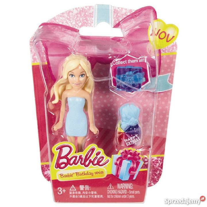 Barbie Lalka Zestaw 3 Mini Lalek Laleczek małopolskie