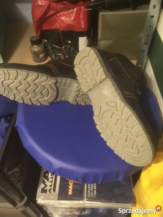 Buty robocze BHP rozmiar EU 48 skóra ekologiczna wielkopolskie Poznań