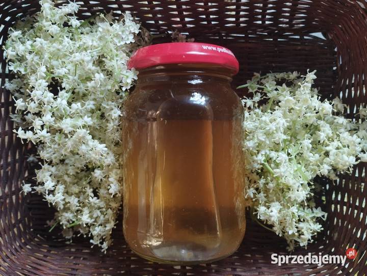 syrop z kwiatów bzu czarnego 200ml Pstrążna
