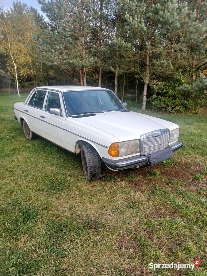 Mercedes W123 bez możliwość rejeatracj W123 Kutno sprzedam