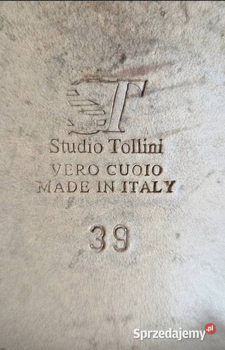 Włoskie buty Studio Tonelli 39 z naturalnej lubelskie Lublin