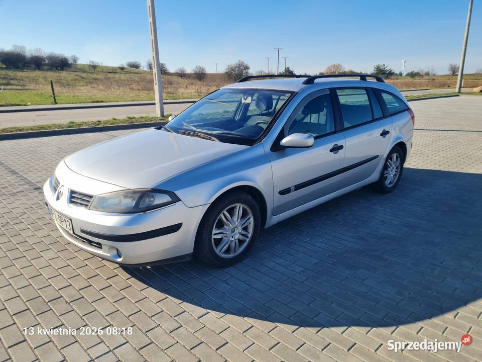 LAGUNA z gazem i hakiem 2005r Grajewo