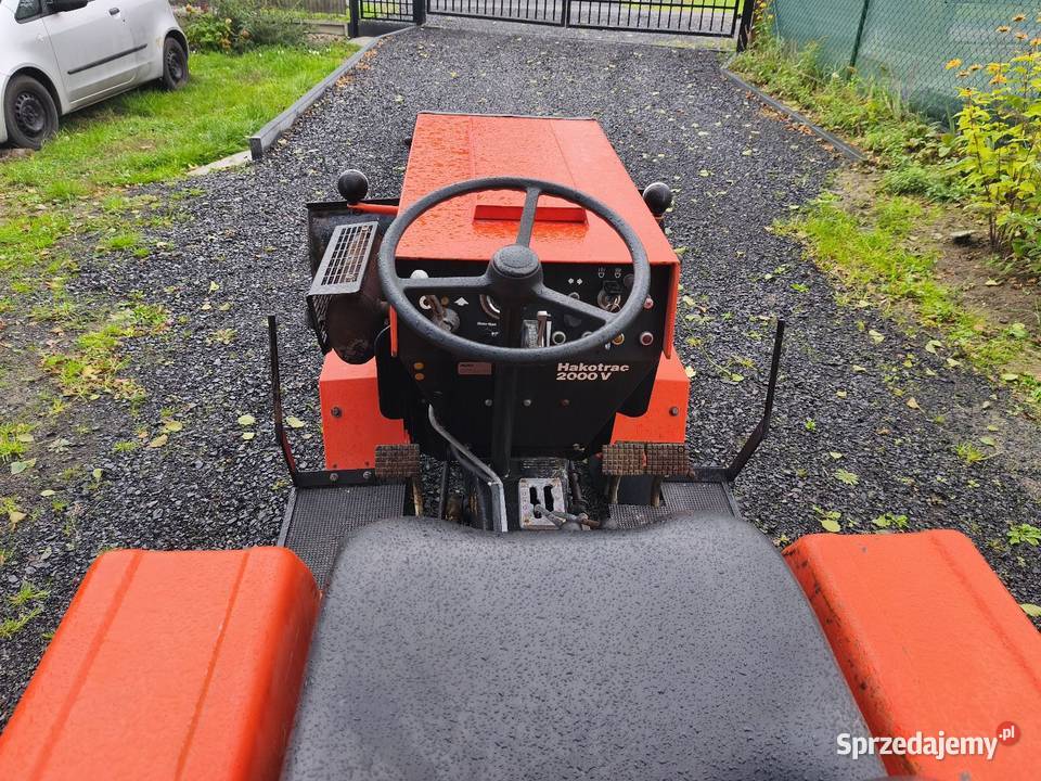 Mini traktor pług do śniegu solarka przyczepa Napęd 2x4 Zielona Góra